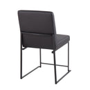 Fuji - Contemporary Modern Elegance With High Back Dining Chair (Set of 2)