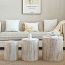 Cylinder Nesting Tables (Set of 3) by HouseOfZazla