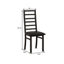 Rectangular Stretch Dining Table With 4 Chairs - Black / Gray