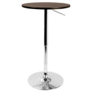 Mason - 3 Piece Swivel Mid Century Modern Counter Height Dining Set With Adjustable Table