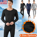 Men Thermal Underwear Set Long Johns Pants Long Sleeve Soft Underwear Kit Top Bottom Winter Sports Suits