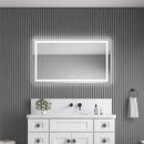 LED Bathroom Mirror with Front and Backlight