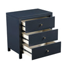 Nevarre - 3 Drawer Nightstand by HouseOfZazla
