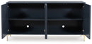 Loirwick - Accent Cabinet - Dark Blue