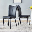 Minimalist Style Minimalist Dining Chairs With Metal Legs by HouseOfZazla