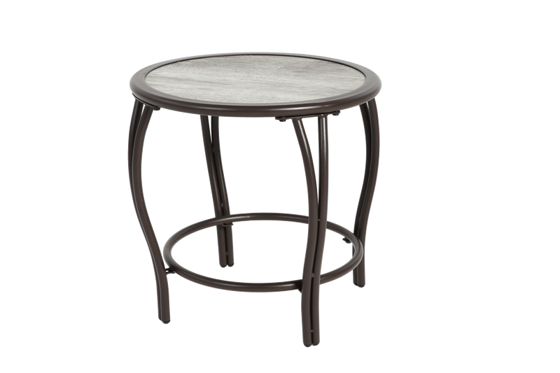 3 Pieces Patio Furniture Set Rocking Bistro Set Outdoor Rattan Conversation with Coffee Table for Garden Balcony Backyard Poolside