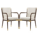 Modern Dining Arm Chair - Set of 2 by HouseOfZazla