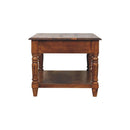 Turned Legs Drawer Table by HouseOfZazla