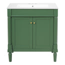 Bathroom Vanity Cabinet With Sink, Soft Close Doors, Storage Cabinet