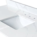 61-Inch Quartz Bathroom Vanity Top