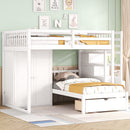Bunk Bed With Wardrobe, Drawers by HouseOfZazla