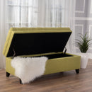 Juliana Storage Ottoman With Birch Legs by HouseOfZazla