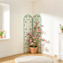 Metal Garden Trellis Rustproof Trellis For Climbing Plant Outdoor Flower Support by Unique Piece Furniture