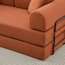 Folding Sofa Bed 78.5" Convertible Couch with 2 Pillows