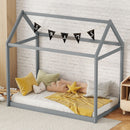 Wooden House Shaped Bed by Unique Piece Furniture