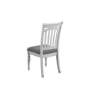 Slat Back Dining Chairs (Set of 2) - Gray by HouseOfZazla