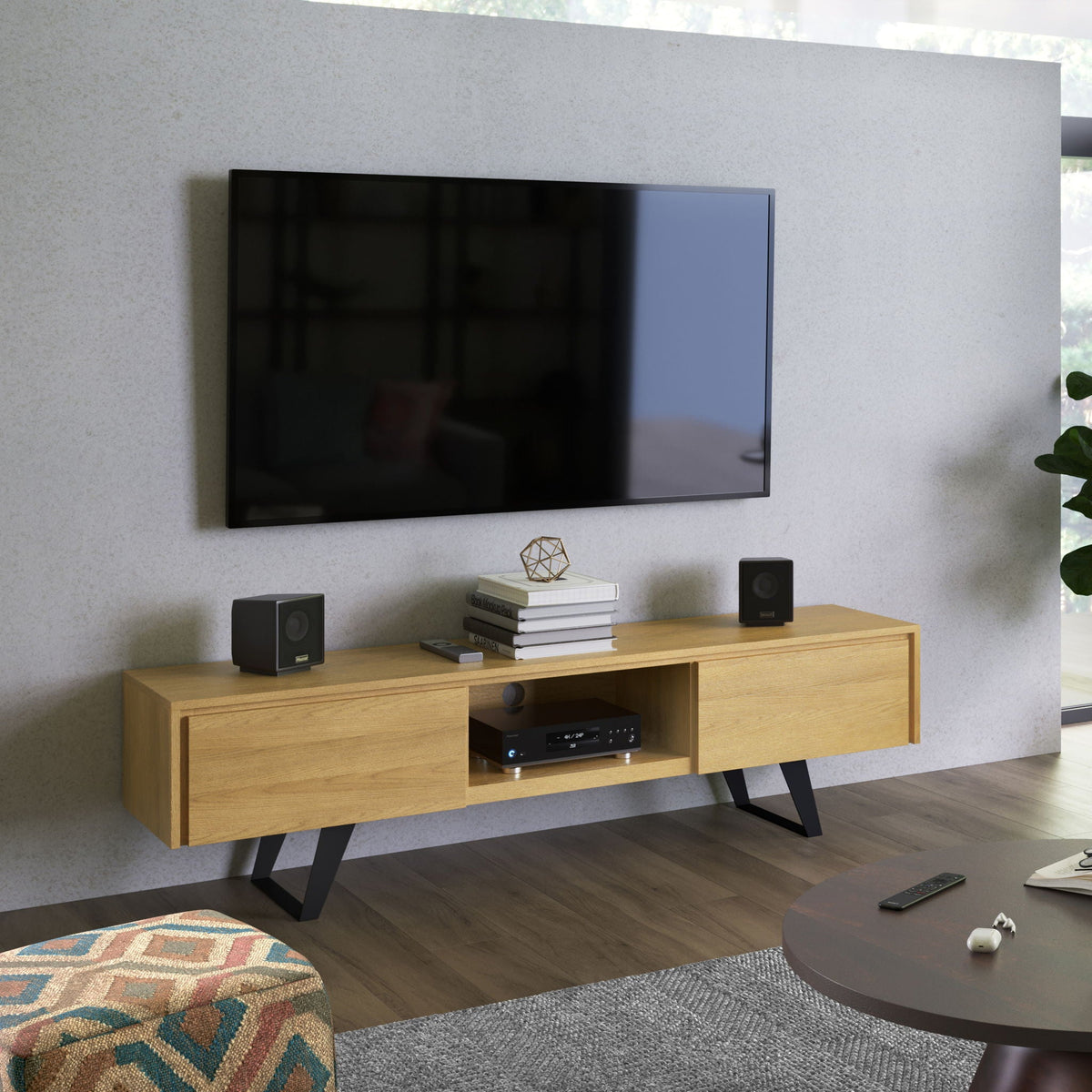 Lowry - Handcrafted TV Media Stand, photo 14 of 30