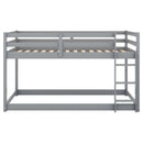 Floor Bunk Bed With Ladder by HouseOfZazla