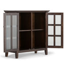 Acadian - Low Storage Cabinet - Brunette Brown