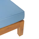 Brava X-Back 4-Piece Sofa Set, Blue by HouseOfZazla