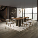 Delina - Dining Table - Walnut by Unique Piece Furniture
