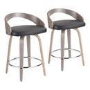 Grotto - Mid-Century Modern Stool (Set of 2) by HouseOfZazla