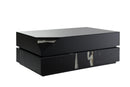 Wenona - Mirrored Coffee Table - Black by HouseOfZazla