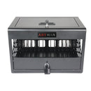 16 Bay Charging Cabinet for Laptop,Chromebook, Locking Charging Station-BLACK