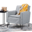 Warren - Accent Chair With Hairpin Legs by HouseOfZazla