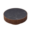 35.43" Nesting Round Sintered Stone Coffee Table