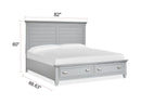 Charleston - Panel Storage Bed
