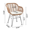 Antibes - 3 Piece Outdoor Patio Conversation Set by HouseOfZazla