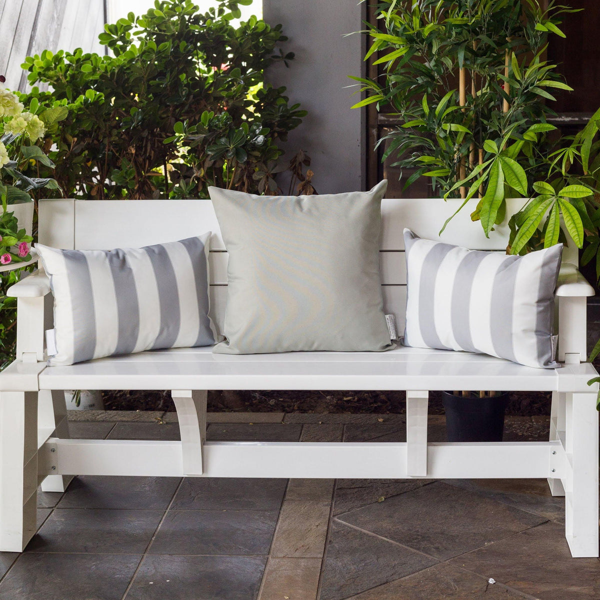 Horizon Stripe Pillow Outdoor & Indoor, photo 19 of 40