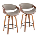 Symphony - Mid Century Stylish Design Modern Counter Stool (Set of 2) by HouseOfZazla