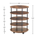 4-Tier Revolving Shoe Rack Storage Organizer