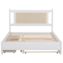 Platform Bed With 2 Big Drawers & Trundle by HouseOfZazla