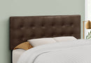 Full Size Upholstered Bed Headboard - Brown by HouseOfZazla