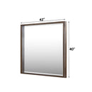Zoey - Mirror - Brown Oak