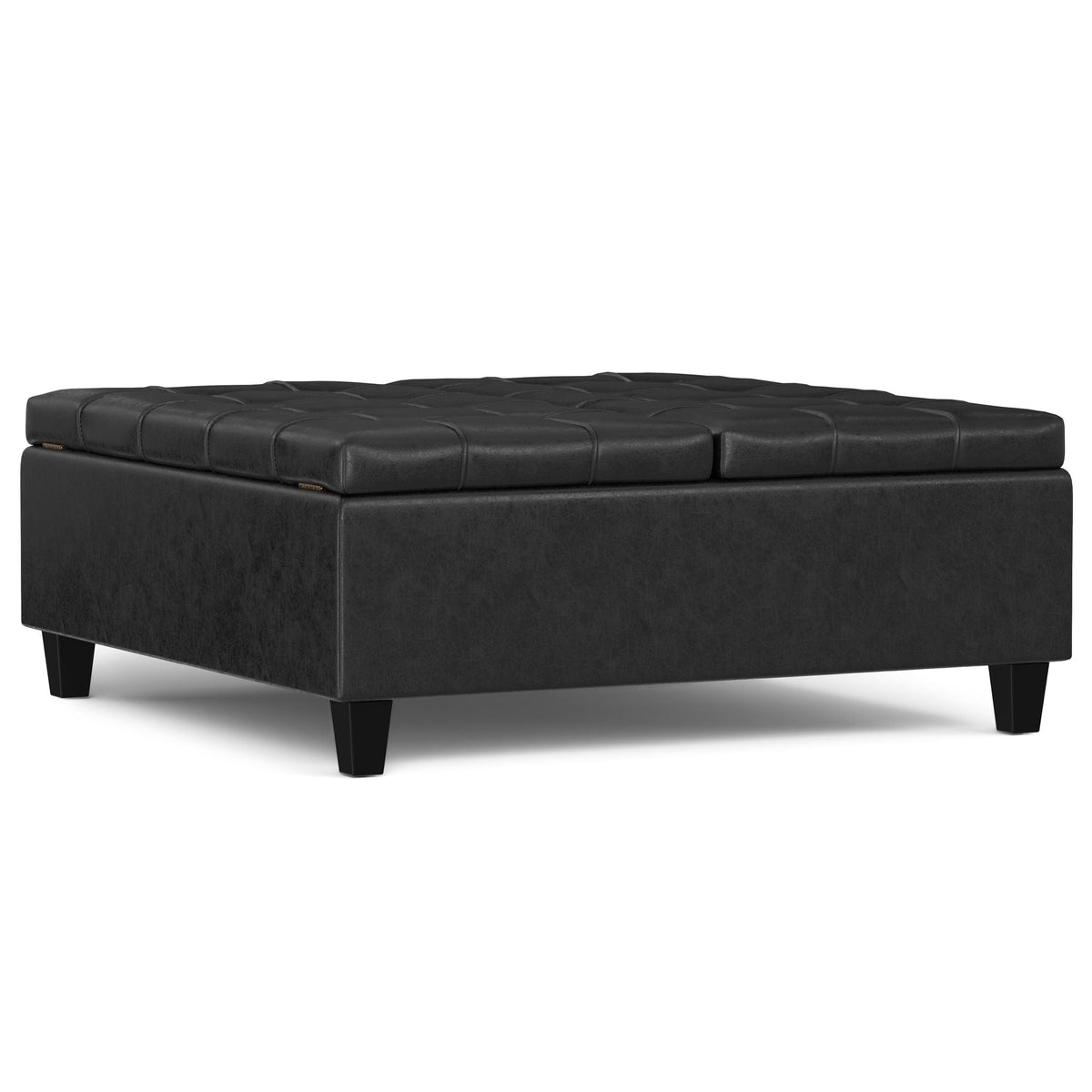 Harrison - Upholstered Coffee Table Storage Ottoman, photo 7 of 40