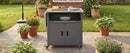 Foldable Outdoor Prep Station BBQ Cart Patio Dining Cart by HouseOfZazla