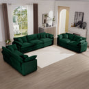 Elegant Oversized Sectional Sofa Set With Deep Seats And Flexible Layout by HouseOfZazla