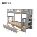 Bunk Bed With Staircase by HouseOfZazla
