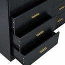 Modern Drawer Dresser For Bedroom, Ample Storage Wide Chest Of Drawers by Unique Piece Furniture