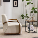 Swivel Accent Rotatable Ergonomic Single Chair For Living Room by HouseOfZazla