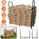 Firewood Log Rack for Home Use Heavy Duty Wood Storage by LJGDeals