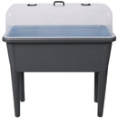 2 Piece Raised Garden Bed with Ventilated Lid