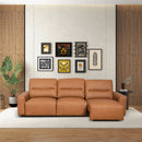 Grant - Triple Power Convertible Sofa - Cognac by HouseOfZazla
