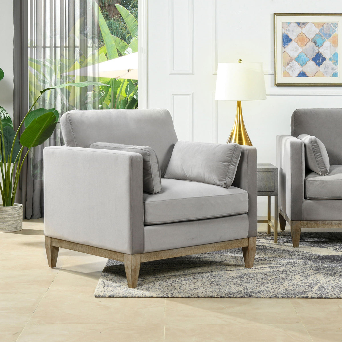Knox - Modern Farmhouse Arm Chair, photo 2 of 40