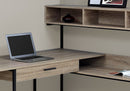 L-Shaped Corner Computer Desk with Storage Drawers by HouseOfZazla
