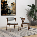 Edwin - Mid-Century Modern Dining Chair (Set of 2) by Unique Piece Furniture